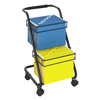 Carts+&+Stands: Safco - Jazz™ Two-Tier Mobile Deskside File Cart