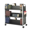 Carts+&+Stands: Safco - Scoot™ Double-Sided Steel Book Cart