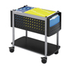 Carts+&+Stands: Safco - Scoot™ Open Top Mobile File Cart