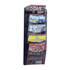Mesh Literature Rack (Color: Black, Material(s): Steel Mesh, Pocket(s): 5)