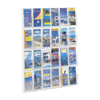 Reveal� Clear Literature Displays (Literature Rack Displays Type : Wall Mount, Global Product Type : Literature Racks Displays-Wall Mount, Number of Compartments : 24)