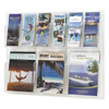 Reveal� Clear Literature Displays (Color: Clear, Material(s): PETG-Plastic, Size: 30 w x 2 d x 22 1/2 h)