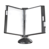 Safco� Ultimate Desktop Reference System (Color: Black, Material(s): Steel; Plastic, Size: 18 1/4 w x 14 1/2 d x 20 1/4 h)
