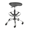 Safco� Sit-Star� Stool (Color: Black, Material(s): Polyurethane (seat), Size: 26 dia. x 27 to 34 h)