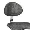 Safco� Sit-Star� Stool Optional Backrest (Color: Black, Material(s): Polyurethane (back), Size: 16 w x 12 d x 19 h)