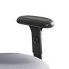 Adjustable T-Pad Arms for Apprentice Series Chairs (Color: Black, Material(s): Polyurethane, Size: 4 1/8 w x 10 1/4 d x 10 to 12 1/4 h)