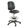 Apprentice II Extended Height Chair (Color: Black, Material(s): Nylon, Size: 26 dia. x 44 1/2 to 54 h)