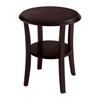 Tables: Safco - Wood End-Table Round