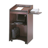 Safco� Executive Mobile Lectern (Width : 25 1/4 in, Global Product Type : Lecterns, Depth : 19 3/4 in)
