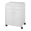 Mobile Refreshment Stand (Color: Gray, Material(s): 3/4 furniture-grade wood, Size: 23 w x 18 3/4 d x 31 h)