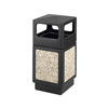 Safco� Canmeleon� Aggregate Panel Receptacles (Waste Receptacle Type : Trash Container, Material(s) : Polyethylene, Capacity (Volume) : 38.000 gal)