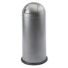 Safco� Speckled Receptacles (Color: Black Speckle, Material(s): Steel, Size: 16 1/2 dia. x 35 h)