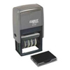 ClassiX� by Xstamper� Self-Inking Date Stamp (Global Product Type : Stamps-Message Dater, Stamp Type : Message Dater, Message(s) : A.M., P.M.)