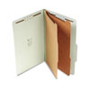 S J Paper Standard Six-Section Classification Folder with 2-1 4 inch Expansion