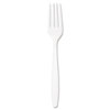 SOLO� Cup Company Guildware� Extra Heavy Weight Plastic Cutlery (Utensils Type : Fork, Material(s) : Polystyrene, Color(s) : White)