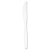 SOLO� Cup Company Guildware� Extra Heavy Weight Plastic Cutlery (Utensils Type : Knife, Material(s) : Polystyrene, Color(s) : White)