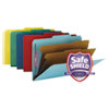 Six-Section Colored Pressboard Top Tab Classification Folders with Two Dividers
