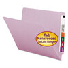 Colored End Tab Folders with Double-Ply Straight Cut Tabs