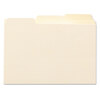 Blank Self-Tab Manila Card Guides (1/3 Tab Cut, 4 x 6 Card Size)
