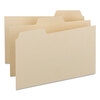 Blank Self-Tab Manila Card Guides (1/3 Tab Cut, 5 x 8 Card Size)