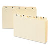 Plain Self-Tab A-Z Manila Card Guides