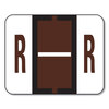 A-Z Color-Coded End Tab Filing Labels