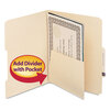 Self-Adhesive Recycled End/Top Tab Folder Dividers with 5-1/2