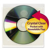 Self-Stick Vinyl CD/Diskette Pockets