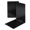 Prong Fastener Pressboard Report Cover (8-1/2 x 14 Sheet Size, Black, End Opening)