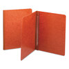 Prong Fastener Pressboard Report Cover (11 x 8-1/2 Sheet Size, Red, Side Opening)
