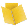 Prong Fastener Pressboard Report Cover (11 x 8-1/2 Sheet Size, Yellow, Side Opening)