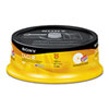 Sony&reg; DVD-R Recordable Disc SON 25DMR47RSP4