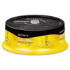 Sony&reg; DVD-RW Rewritable Discs SON 25DMW47RS