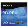 Sony&reg; BD-RE Dual Layer Rewritable Discs SON BNE50RH