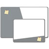 The Board Dudes Combination Magnetic Dry Erase and Foam Board (Board Type : Dry Erase, Bulletin, Board Width : 24 in, Board Height : 18 in)