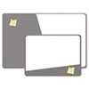 The Board Dudes Combination Magnetic Dry Erase and Foam Board (Board Type : Dry Erase, Bulletin, Board Width : 36 in, Board Height : 24 in)