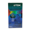 TDK VHS Video Tapes (Cassette Type : Video, Video Tape Grade : High, Maximum Recording Time : 6 h)