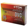 TDK Camcorder Mini Digital Video Cassette (Global Product Type : Cassettes-Video, Cassette Type : Video, Maximum Recording Time : 60 Minutes)