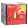 TDK CD-R Recordable Disc (Global Product Type : CDs/DVDs-CD-R, Disk Type : CD-R, Capacity (Music) : 80.0 min)