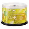 TDK CD-R Recordable Disc (Global Product Type : CDs/DVDs-CD-R, Disk Type : CD-R, Capacity (Music) : 80.0 min)