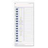 4 x 9 Time Clock Cards for Pyramid