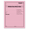 Pink Important Message Pads