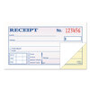 Carbonless Rent/Money Receipt Book, One 2-3/4 x 5 Receipt per Page
