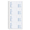 Second Nature� Recycled Spiralbound �Phone Call� Book, Four Forms per Page