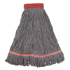 Premium Blended Yarn Standard Mop Heads (Color : Blue, Quantity : 12 per Case, Size : Large)