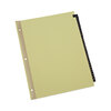 Preprinted Simulated Leather Tab Dividers with Gold Printing (Tab Titles: 1-31, 31 Tabs per Set)