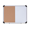 Aluminum Frame Combination Melamine/Cork Board