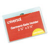 Clear Clip Style Badge Holders with Inserts