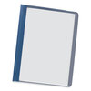 Clear Front Report Covers with Fasteners (Dark Blue)
