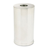 Designer Line� Satin Stainless Steel Fire-Safe Waste Receptacles